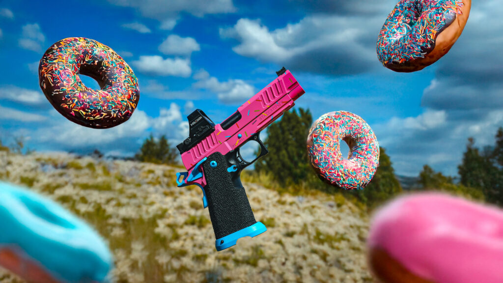 Sprinkle Cerakote on a staccato
