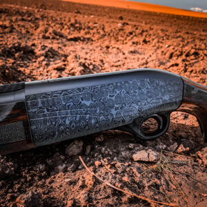 cerakote and lasered shotgun