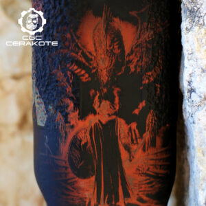 laser imaging on a bolt action stock