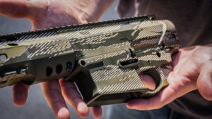 cerakote and laser work on an ar