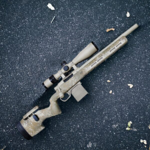 custom cerakote on a bolt action rifle