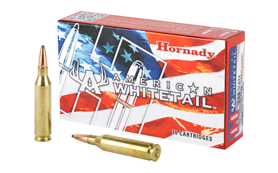Hornady, American Whitetail, 243Win, 100 Grain, Interlock Boat Tail Soft Point, 20 Round Box