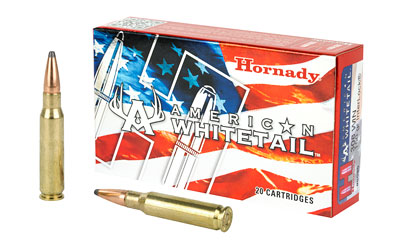 Hornady, American Whitetail, 308 Winchester, 150 Grain, Soft Point, InterLock, 20 Round Box