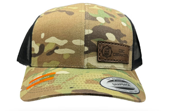 CGC CERAKOTE HAT – GREEN MULTICAM
