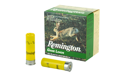 Remington, Game Load, 20 Gauge, 2.75″, #6, 3.25 Dr, 7/8 oz., 25 Round Box